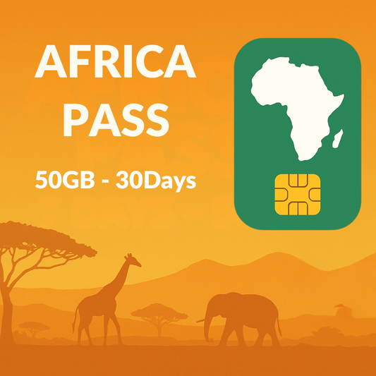 Africa Pass 50GB - 30Days