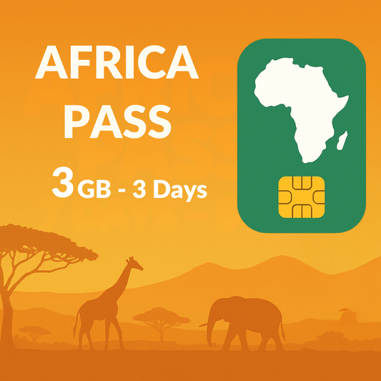Africa Pass 3GB – 3 Days