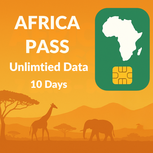 Africa Pass Unlimited Data – 10 Days